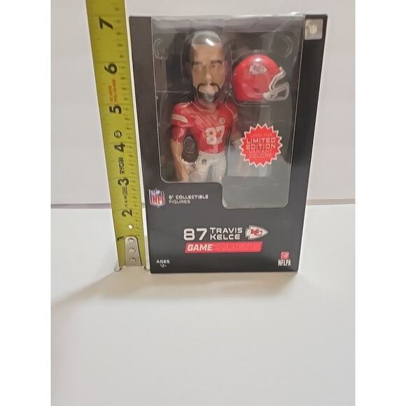 New Excite NFL Game Changers 6" #87 Travis Kelce Kansas City Chiefs figure - Picture 8 of 9